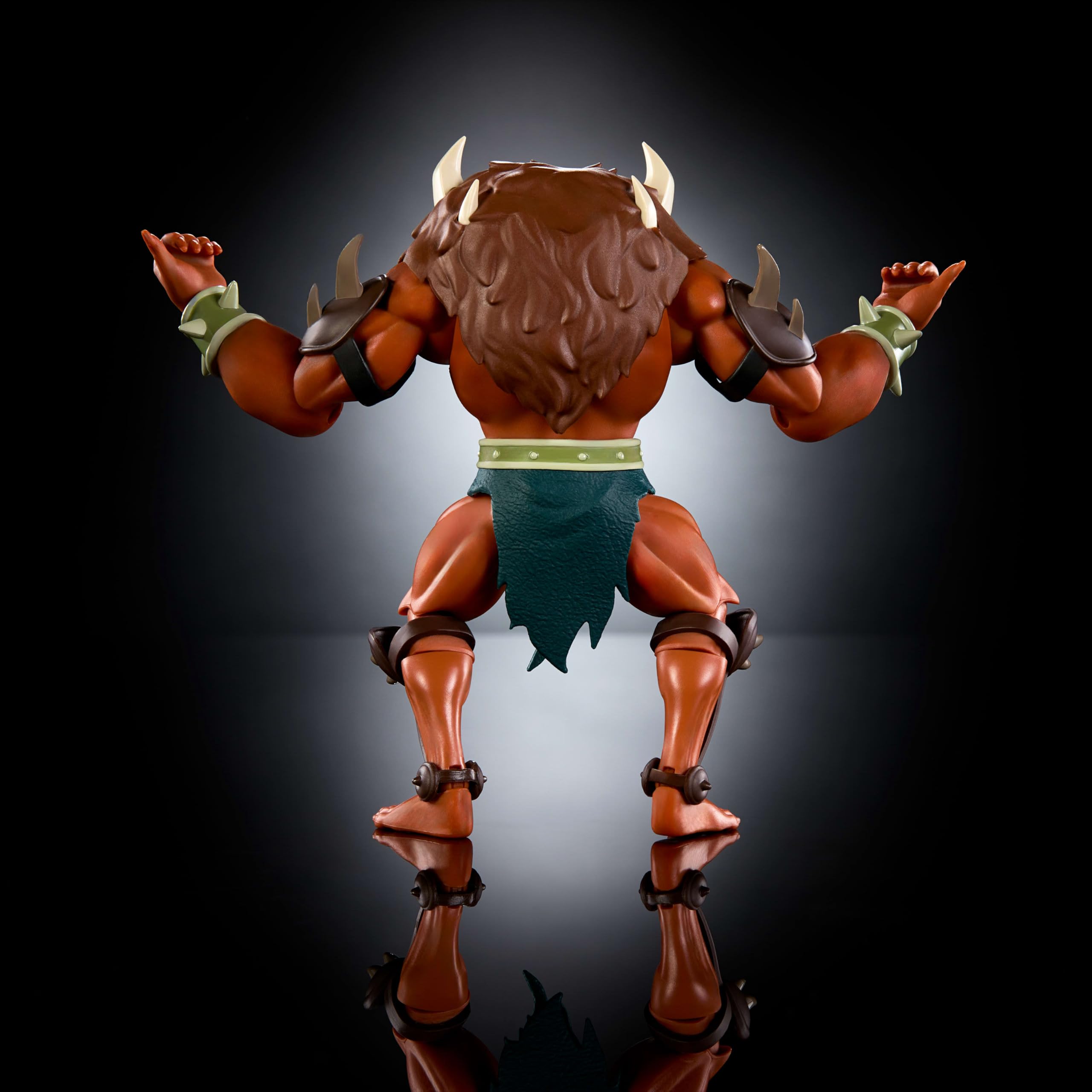 Masters of the Universe Origins Figura de acción Deluxe Beast Man | Figura MOTU a escala de 14 cm Cartoon Collection, villano TV años 80, diseño detallado, JHK09
