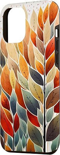 Miniatura 2 de Funda con diseño de hojas coloridas para iPhone 12 Pro Max otoño otoño