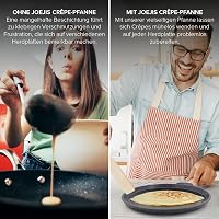 Joeji's Kitchen 26 cm-es palacsintasütő indukciós serpenyő alumínium 4