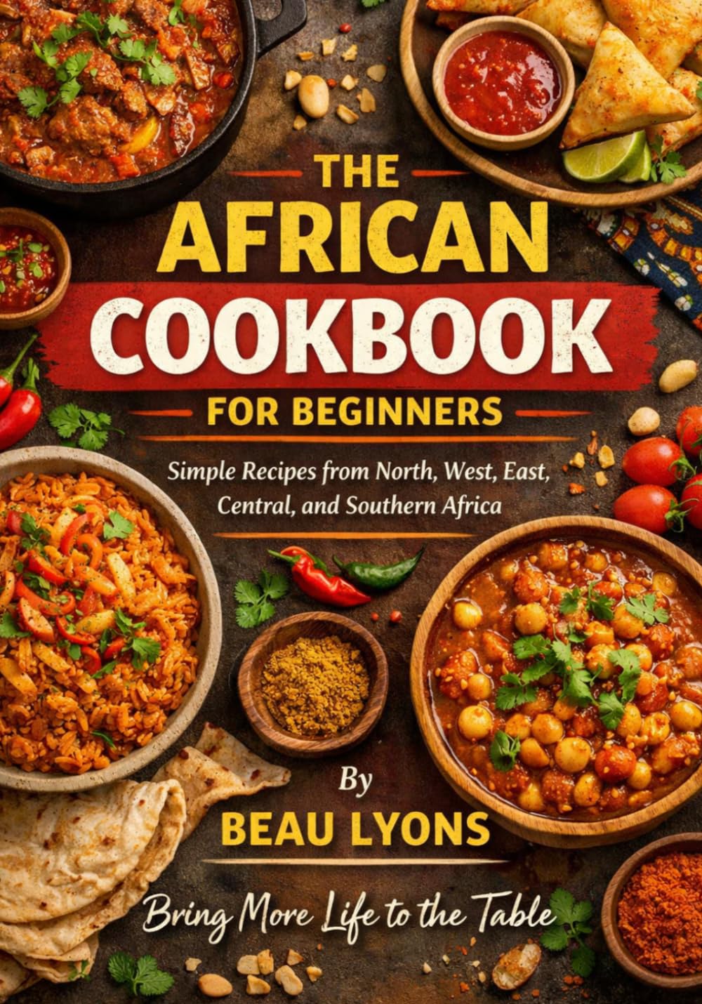 THE AFRICAN COOKBOOK FOR BEGINNERS: Simple Recipes From North, West, East, Central, And Southern Africa (BEAU LYONS KITCHEN)