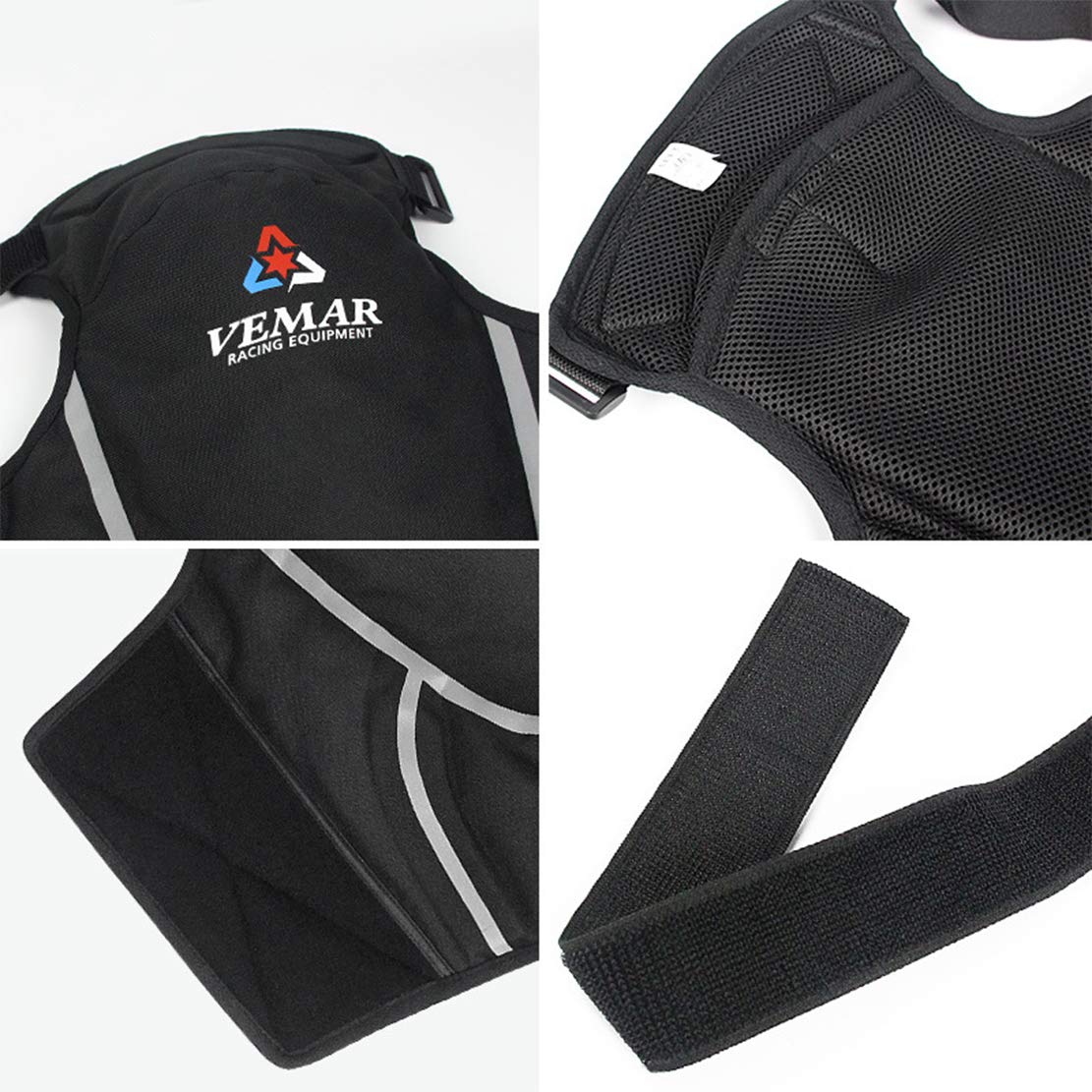 AKT Ginocchiere per Moto Ginocchiera Invernale Calda Ginocchiere Spesse Design Riflettente per Motocross Sciare Skateboard
