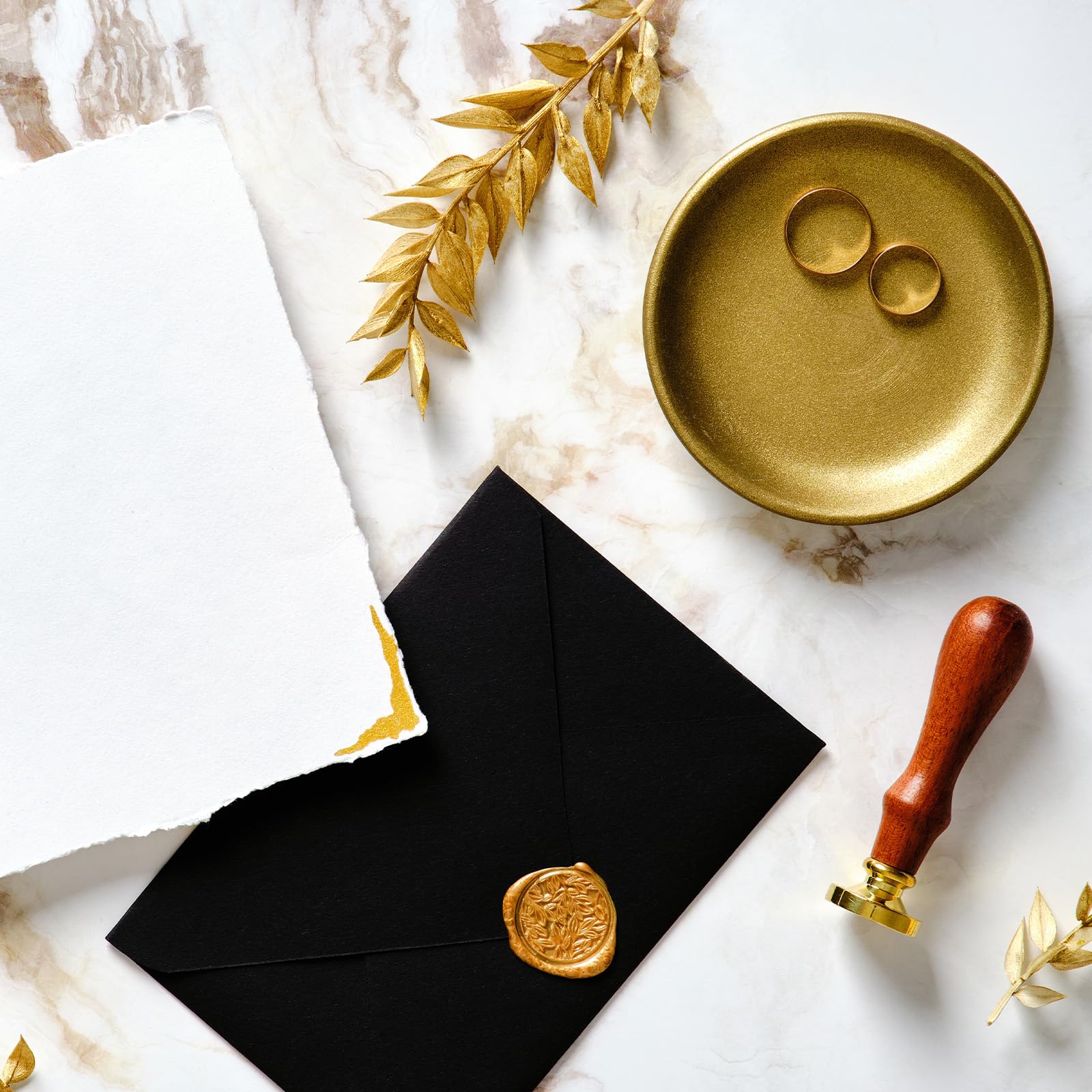 PATIKIL Palitos de Lacre, Paquete de 12 Palitos de Lacre Sellador para Sellos de Estampado, Carta de Invitación de Boda, Manualidades de Sobre, Rojo