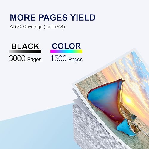 Miniatura 3 de ESTON Cartucho de tinta compatible LC3029 de repuesto para Brother LC 3029XXL para impresora MFC-J6535DW MFC-J6935DW MFC-J5830DW MFC-J5930DW