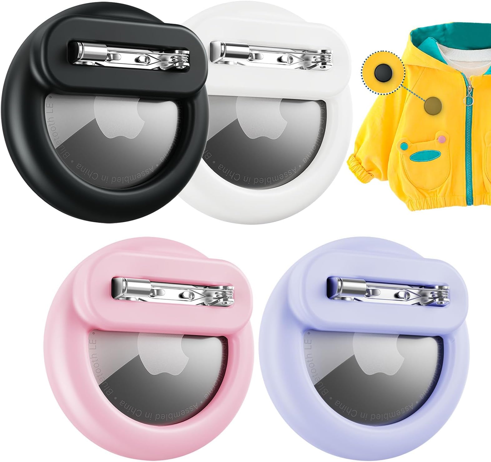 Apple Airtag Holder for Kids, Silicone Airtag Case with