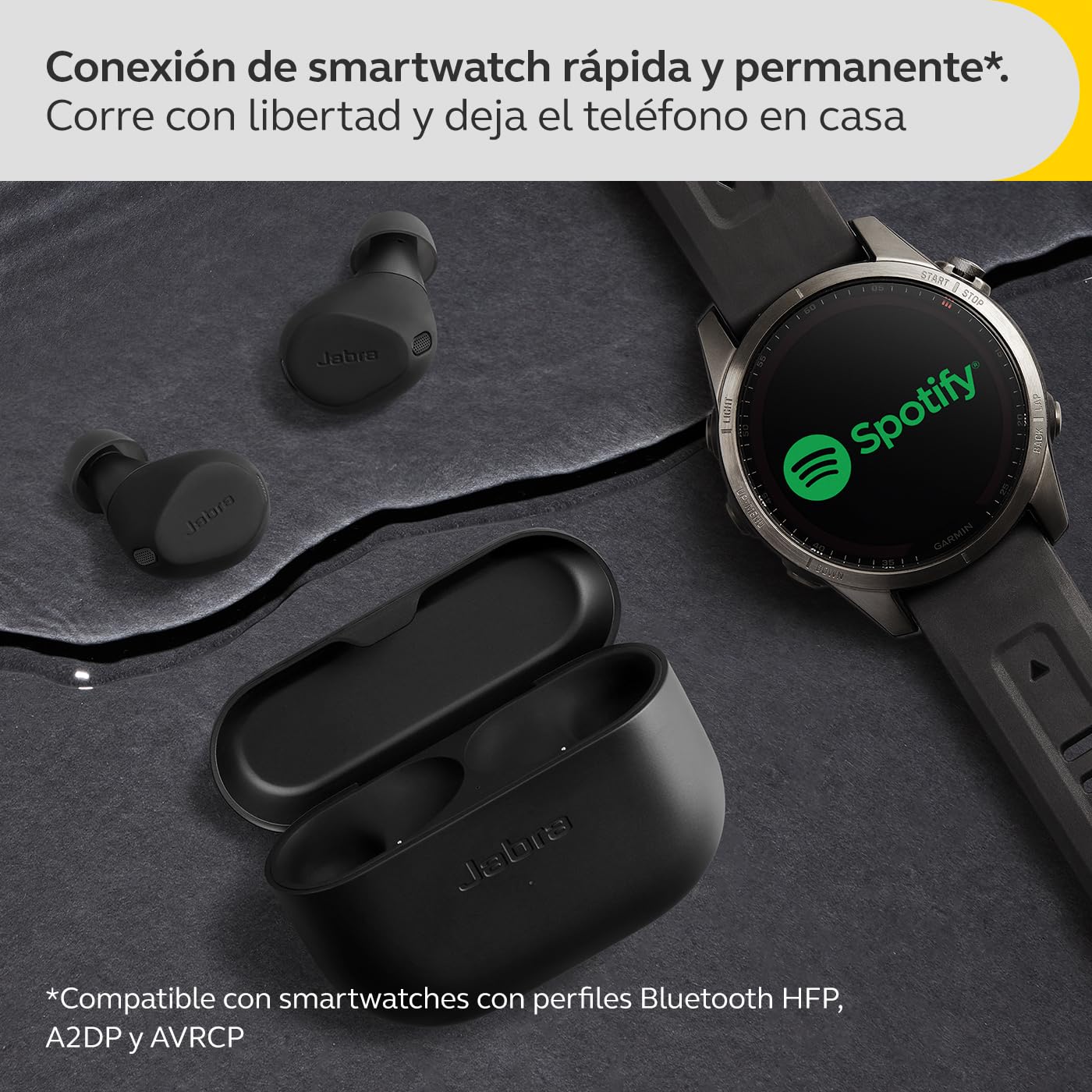 Jabra Elite 8 Active Auriculares Inalámbricos Bluetooth Intrauditivos con Cancelación Activa de Ruido Híbrida y Adaptativa, Negro (Black)