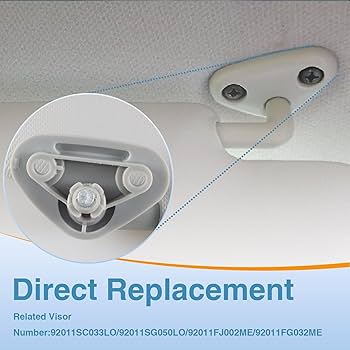 Amazon.com: FUSCH Sun Visor Mount Clip Compatible with