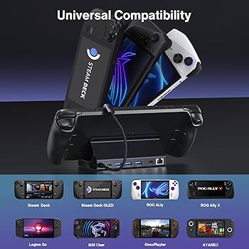Amazon.com: iVANKY 4K@144Hz Steam Deck Dock, 8-in-1 Docking Amazon.com: iVANKY 4K@144Hz Steam Deck Dock, 8-in-1 Docking