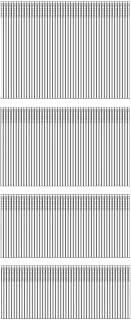 16 Gauge 304 Stainless Steel Multi-Pack Finish Nails,Suitable for Most Brand of 16 Gauge Pneumatic,Electric Finish Nailer or Nail Gun(1",1-1/4",2",2-1/2",1200-Count)