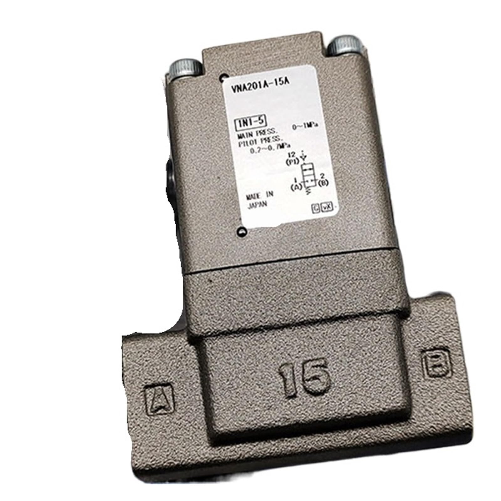 Contrôle aérien VNA401A-25A vanne pneumatique de régulation et distribution