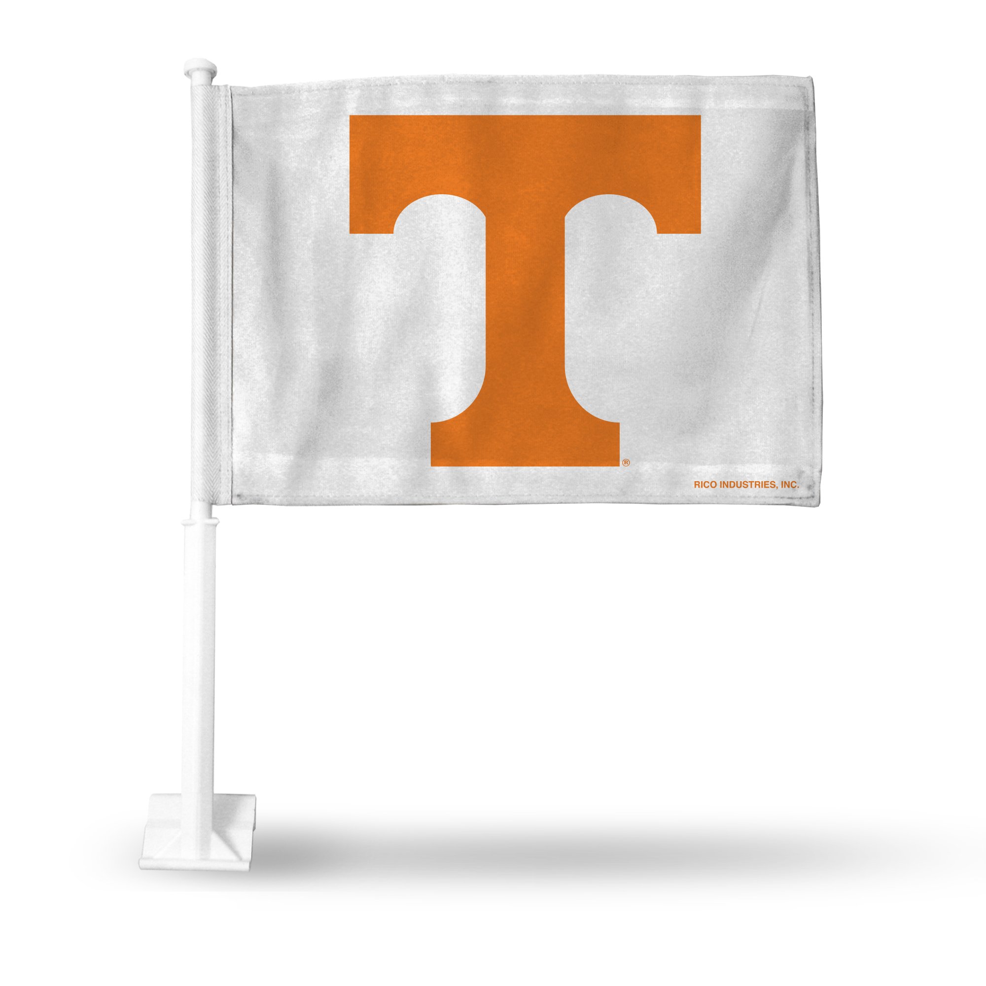 Rico Industries NCAA Tennessee Volunteers Block Double Sided Double Sided Car Flag - 16