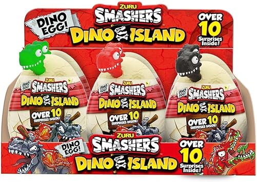 Smashers Mini Dino Surprise Cdu6 7486sq1 - T-Rex (Red)