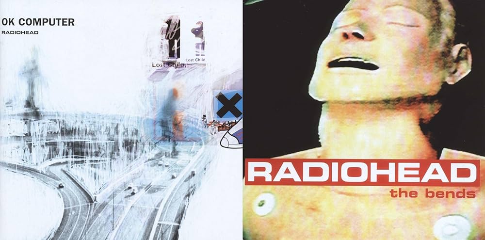 Amazon.com: OK Computer / The Bends - Radiohead Vinyl