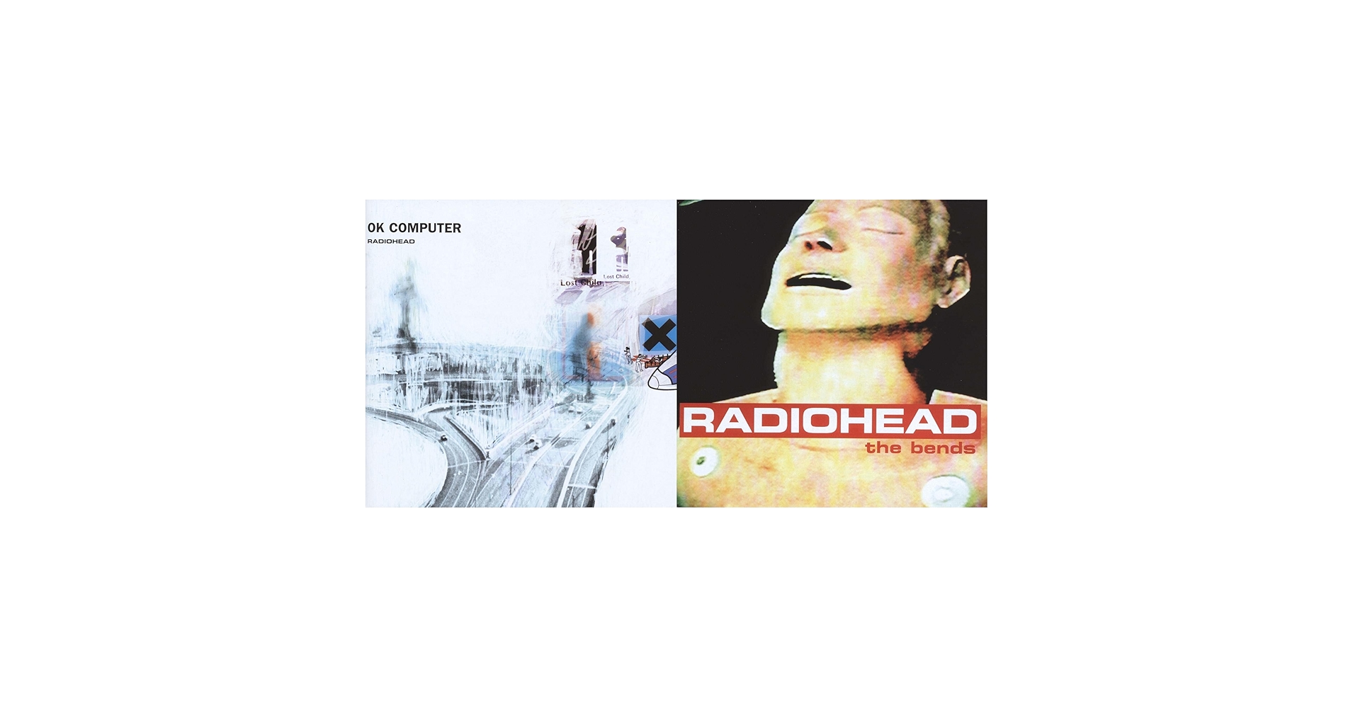 Amazon.com: OK Computer / The Bends - Radiohead Vinyl