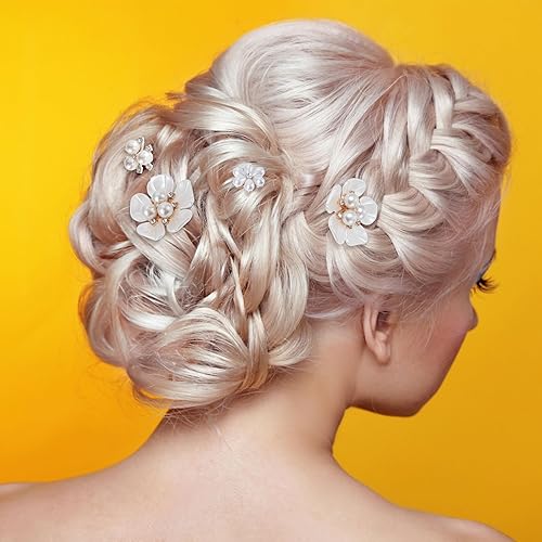 Miniatura 5 de 20 piezas de botones de flores de perlas, broche de perlas vintage para hacer joyas, adornos de botón de diamantes de imitación para mujer,