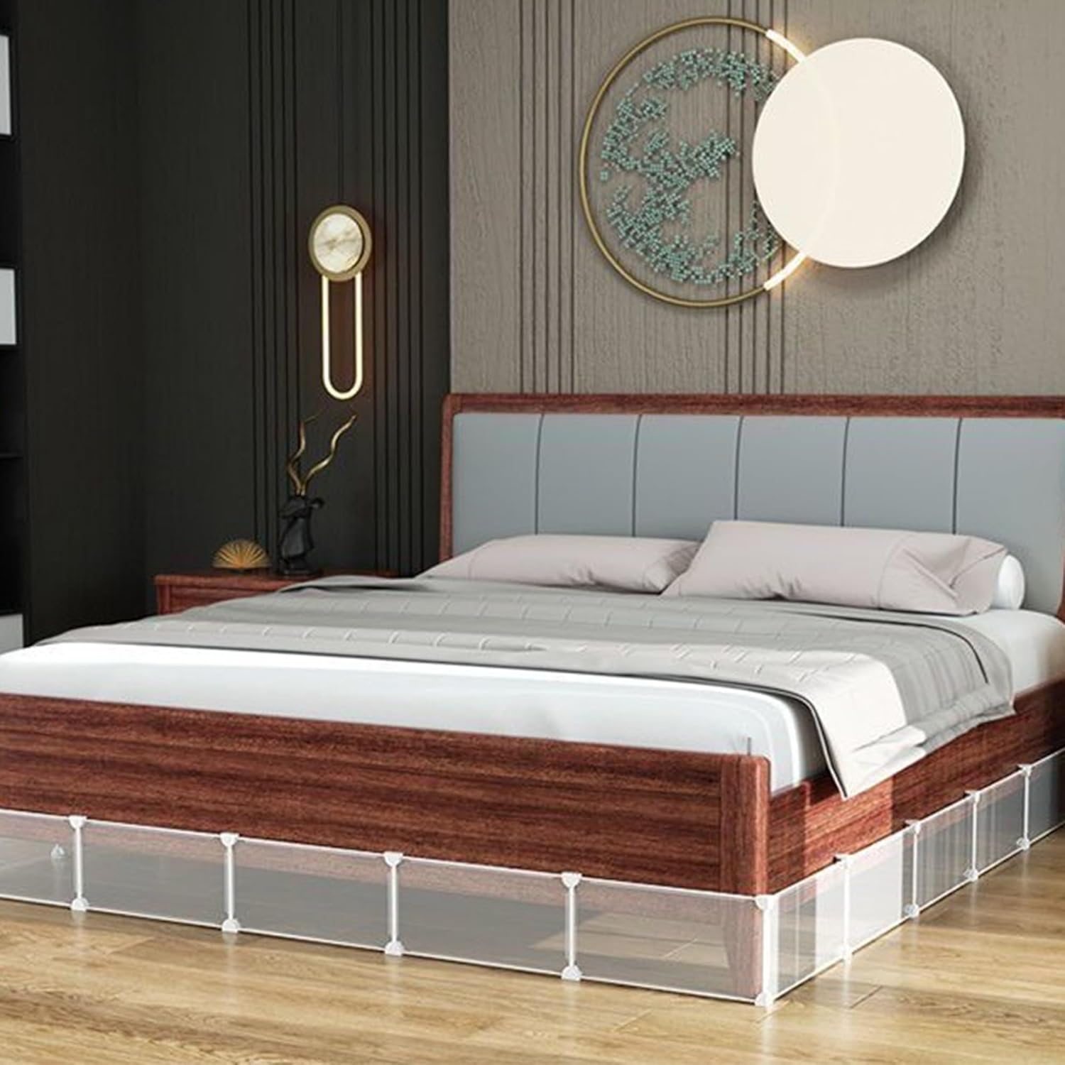 GUOIOOI Under Couch Toy Blocker, Under Bed Blocker for