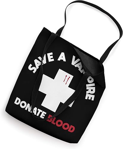 Miniatura 2 de Bolsa de regalo divertida de Navidad con texto en inglés "Vampire Bite Blood Bloody Humor"