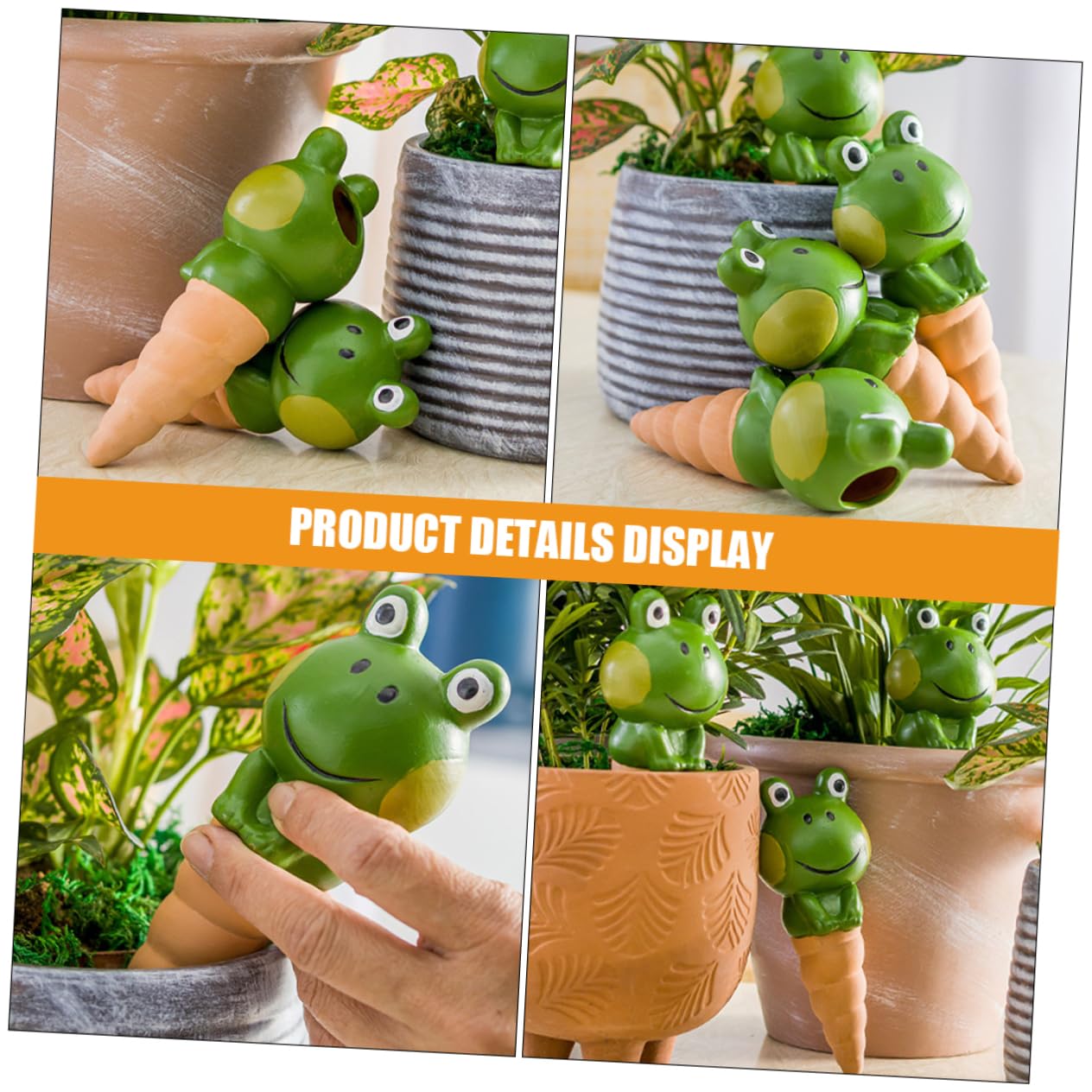 TOYANDONA Globes D’arrosage Automatiques pour Plantes, Lot de 4 en Poterie | Arrosage Goutte à Goutte, Usage Jardin et Pelouse, Forme Globe Chic, Pratique et Facile à Utiliser