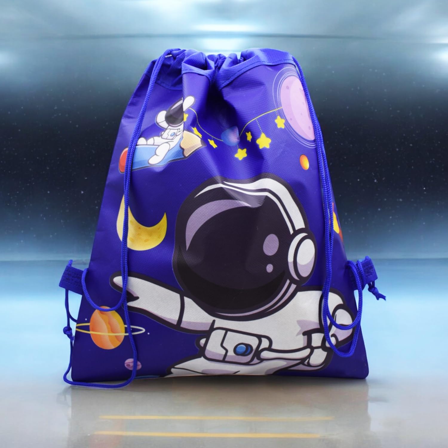 Asera Space Theme Design Dori Haversack Bags for Kids/Boys Birthday Return Gifts (12 pcs) - Image 2 thumbnail