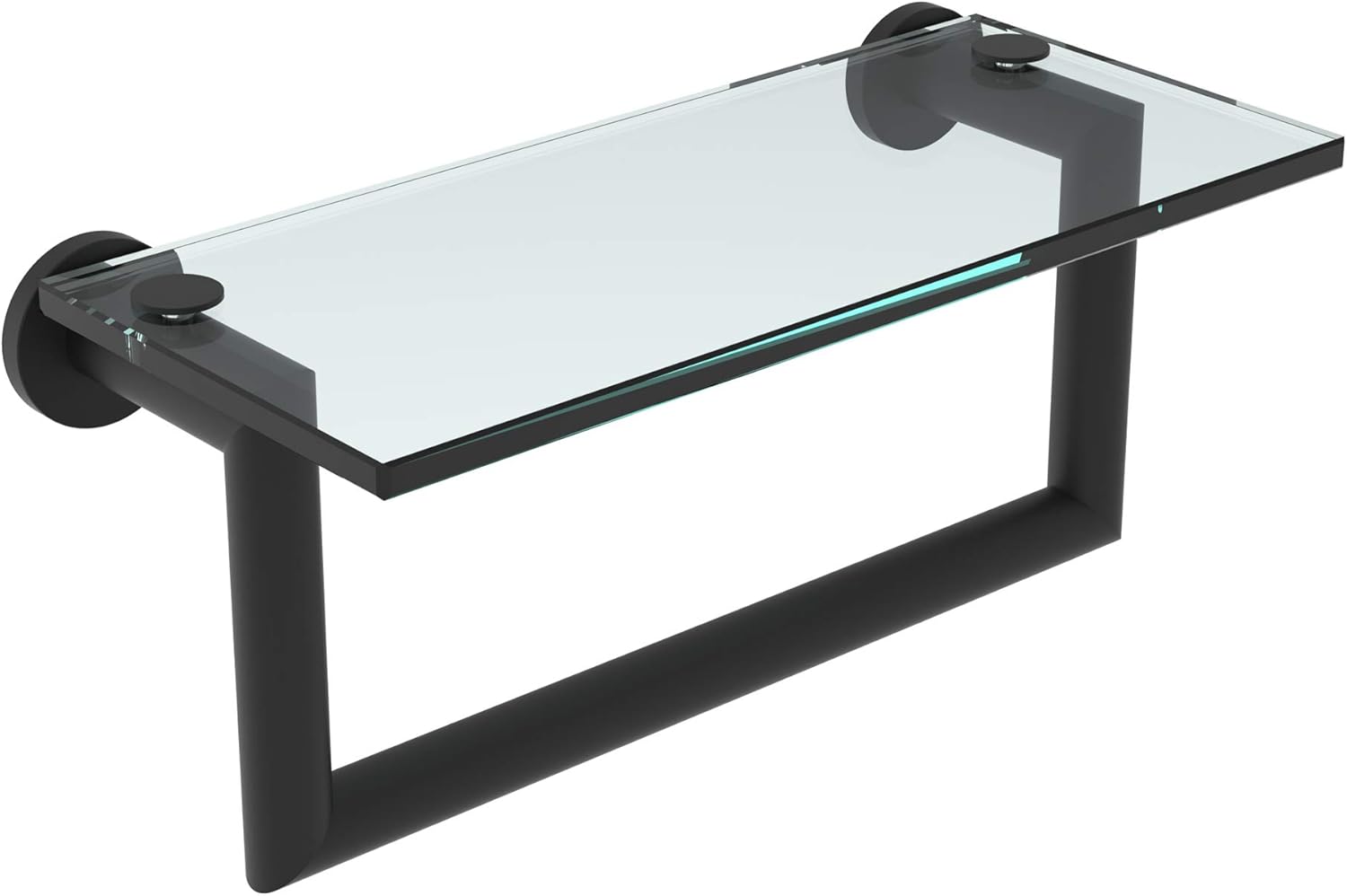 ❤ Crazy Deals Ginger 4619T-12/PC Kubic Toiletry Shelf with Towel Bar, 12, Polished Chrome