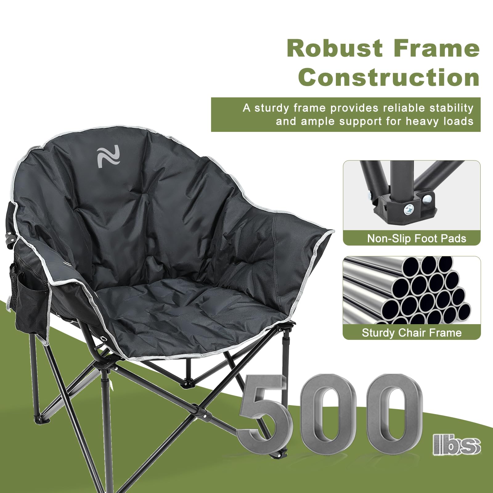 Chaise Camping Slsy Oversized Camping Chair, XXXL Two Person
