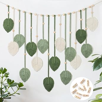 Betylifoy Macrame Wall Hanging Tapestry Large Boho Decorative Macrame