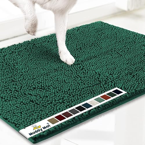 Vista 42 de Muddy Mat® - Tapete de microfibra superabsorbente para mascotas, antideslizante y lavable, de felpilla, secado rápido, para entrada