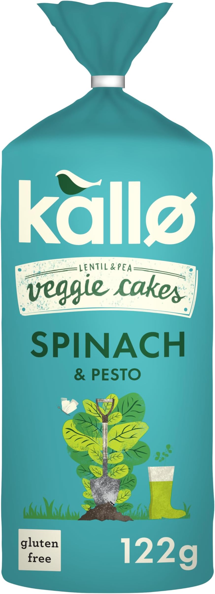 Kallo Spinach & Pesto Veggie Cakes