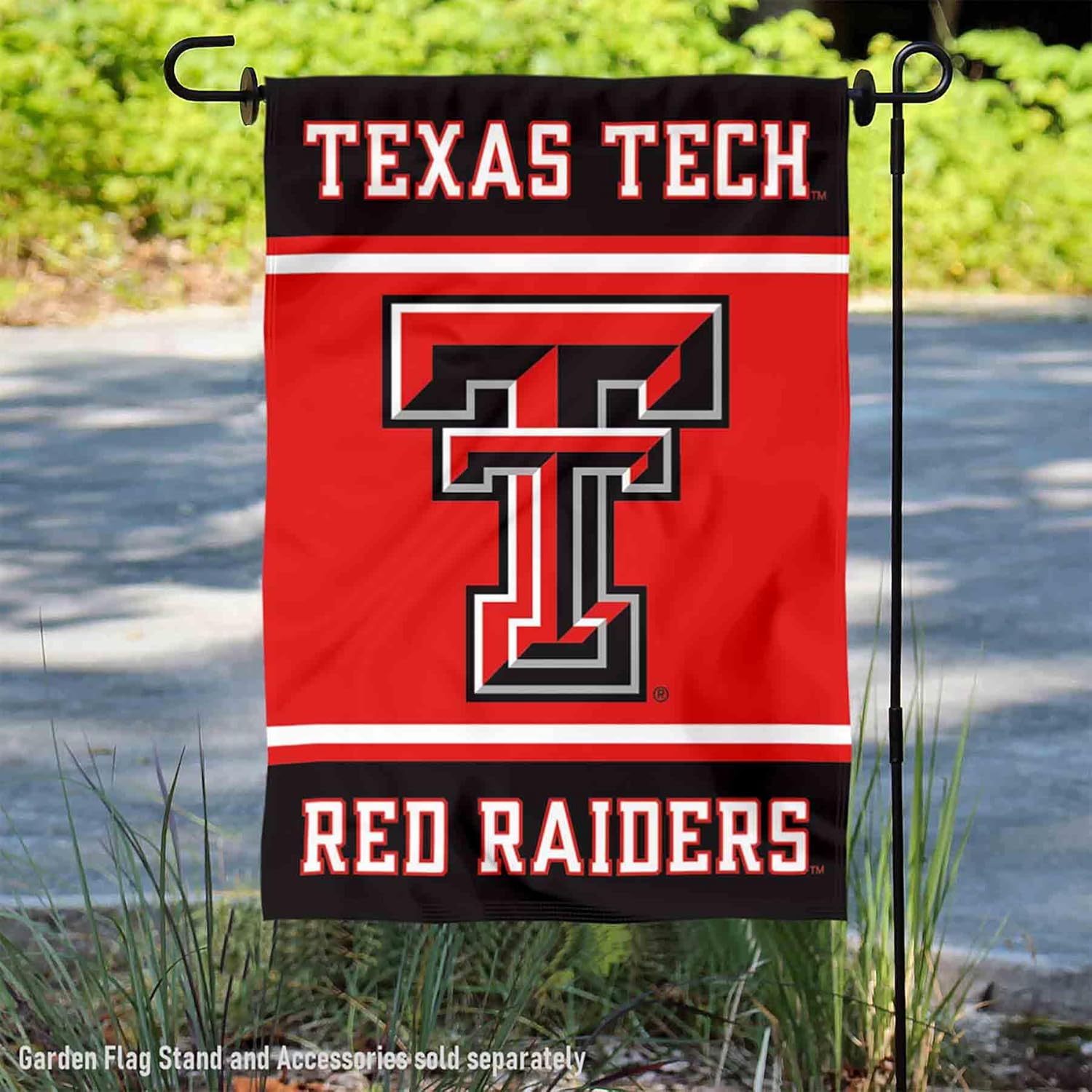 College Flags & Banners Co. Texas Tech Red Raiders Garden Flag - Image 2