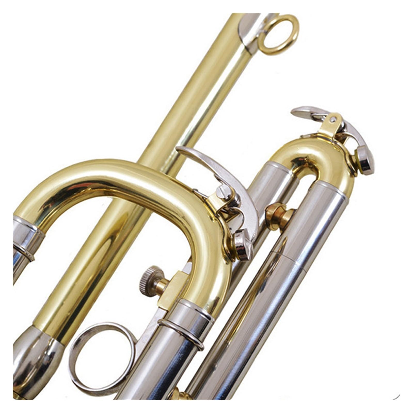 trąbka instrument Trąbka B-dur z mosiądzu zachodniego z pełną powierzchnią fosforową dla początkujących uczniów i zespołów dla dorosłych