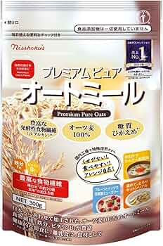 オートミールプレミアムピュア340g x24袋 日食 プレミアムピュアオートミール 340g | ジョイフル本田