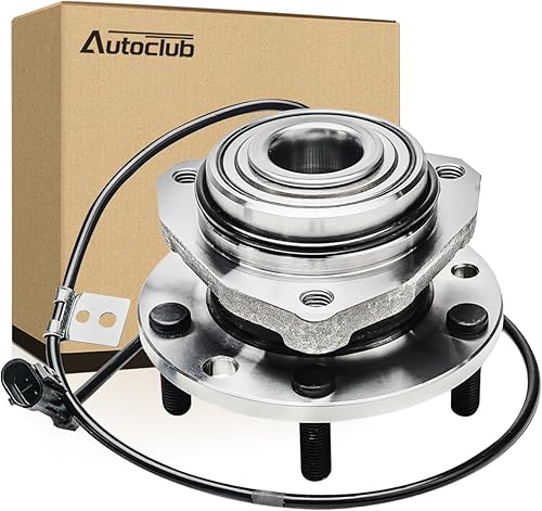 AUTOCLUB Buje de cojinete de rueda delantera 4WD para Chevy S10 Blazer GMC Jimmy Sonoma Isuzu Hombre Olds Bravada Asamblea Reemplazo 513124 - AWD