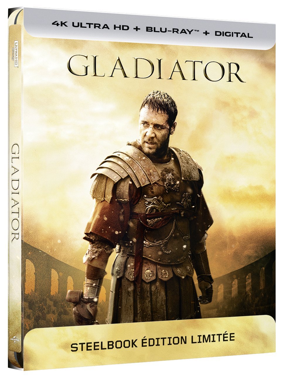 Gladiator [4K Ultra HD + Blu-Ray Limited Edition Steelbook]
