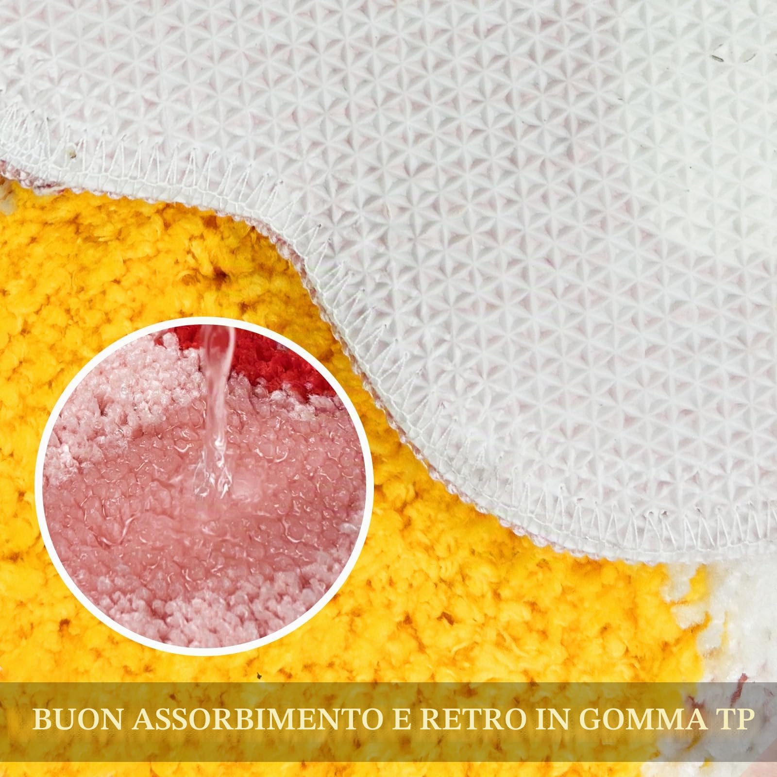 Tappeto lungo da bagno rosa, tappeto per camera da letto, tappetino da bagno rosa margherita tappeto da bagno carino fiore tappeto da bagno tappetino da bagno assorbente tappetino da bagno