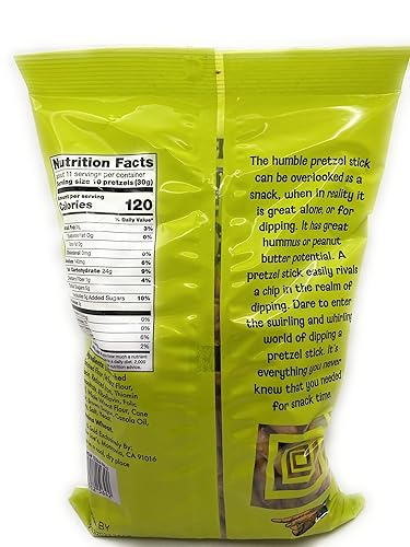 Miniatura 3 de Trader Joe's Pretzel Sticks Delicado Sabor al Horno en Miel 12 oz (11.5 fl oz)  Paquete de 2