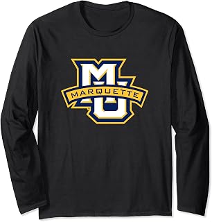 Marquette Golden Eagles Icon Officially Licensed Long Sleeve T-Shirt