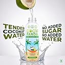 Coco Panda 100% Natural Tender Coconut Water - Pack of 6 (each 200 ml) | No Added Sugar or Artificial Flavor | Extracted from Real Green Young Tender Coconuts | Instant Hydration, Energy Booster gallery image
