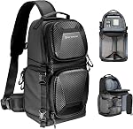 Sac à Bandoulière K&F Concept pour photographes, Sac à Dos Étanche de 10L pour Caméra Professionnelle pour DSLR SLR Canon Nikon Sony