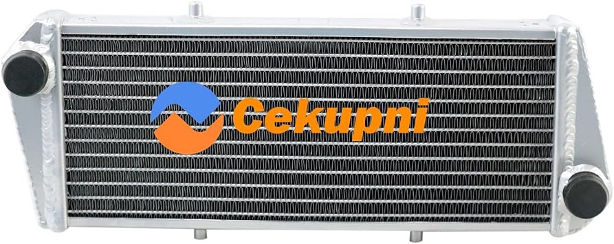 Radiator for rotax radiator rotax 912 radiator, Cekupni Aluminum Radiator compatible with Ultralight Rotax 912i 912 914 UL 4-Stroke Engine, aluminum cooling radiator for rotax 912 radiator
