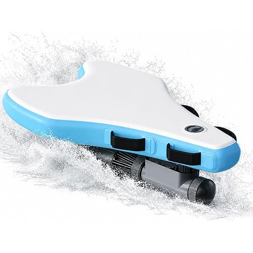 Electric Surfboard with Underwater Scooter, 2 in 1 Inflatable Jet Bodyboard, 500W/700W SUP Motor,, 10,000mAh/16,000mAh Battery (40-180 Mins), for Adults 500W10A