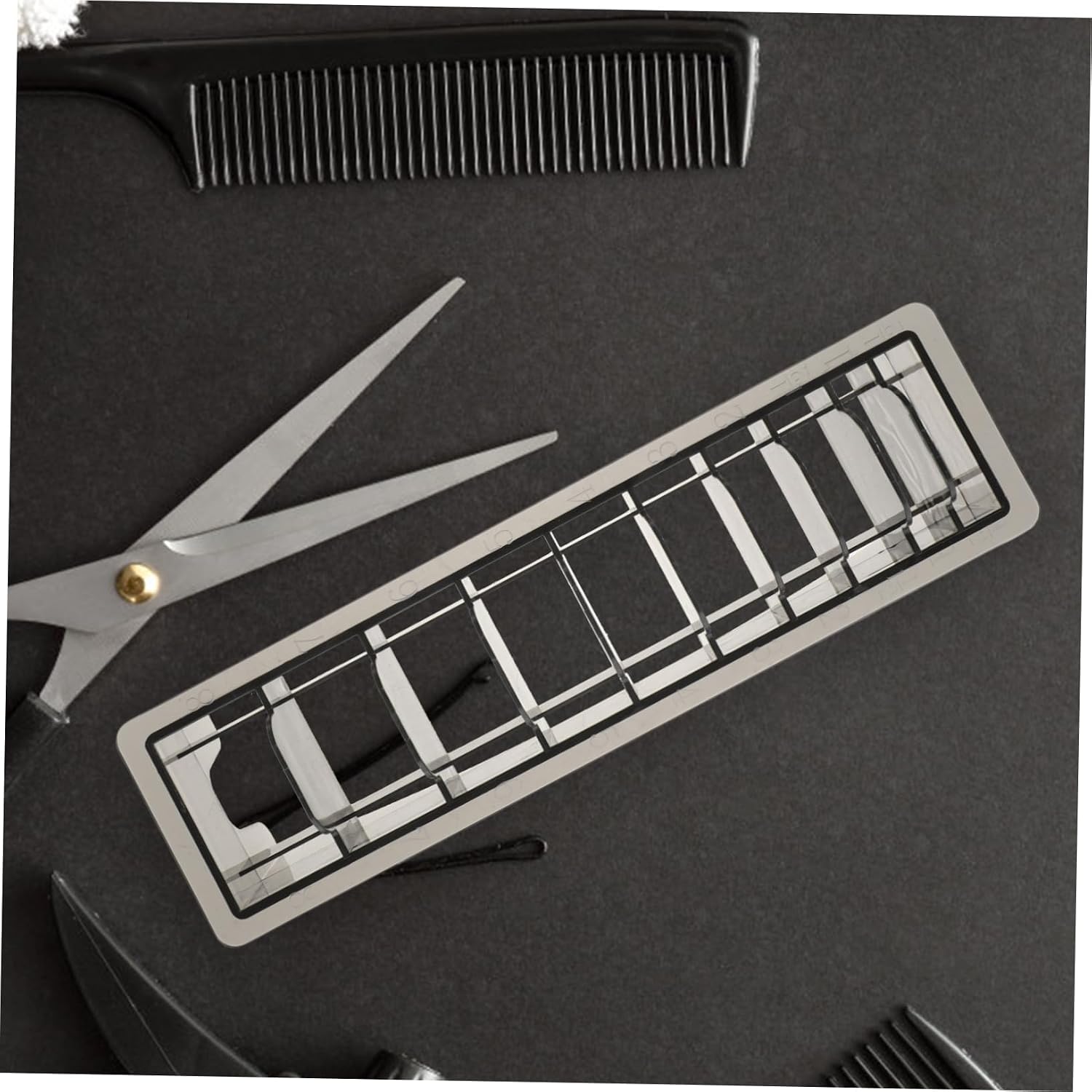 2pcs Clipper Storage Box Organizer for Hair Tools Design for Easy Access for Barber Supplies Black Finish
