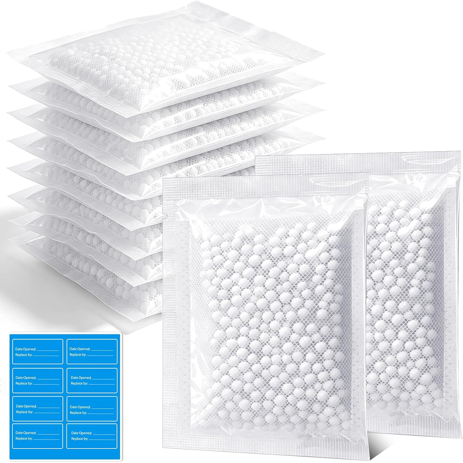 8 Pack Universal Unscented Odor Eliminator, Cat Litter Box Deodorizer Refills Compatible with Multiple Cat Litter Boxes, Eliminates Litter Box Odors, Individually Packing