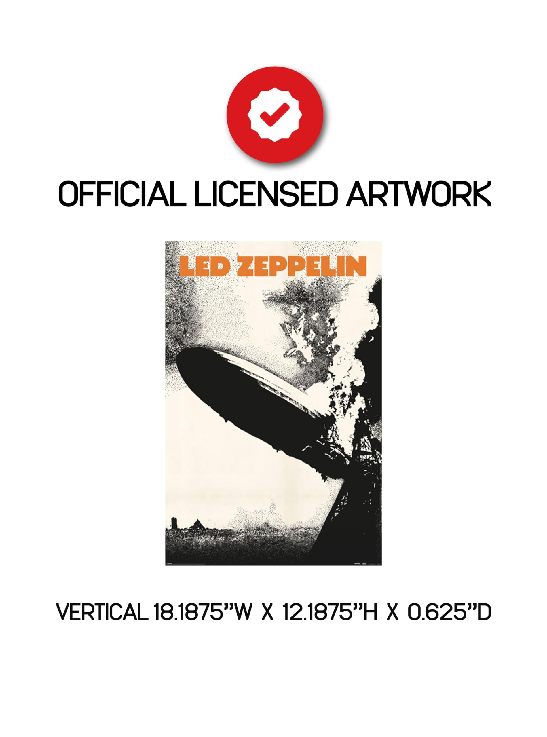 Amazon.com: Pyramid America Led Zeppelin - 1 Poster - (24 x 36