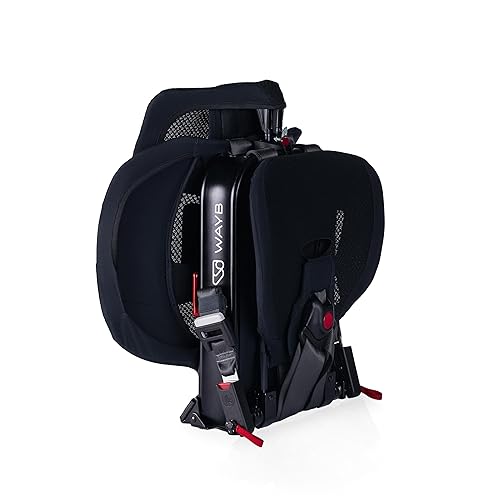 Miniatura 9 de WAYB Asiento de automóvil de viaje Pico recertificado - Ligero, portátil, plegable, perfecto para aviones, viajes compartidos y viajes por carretera