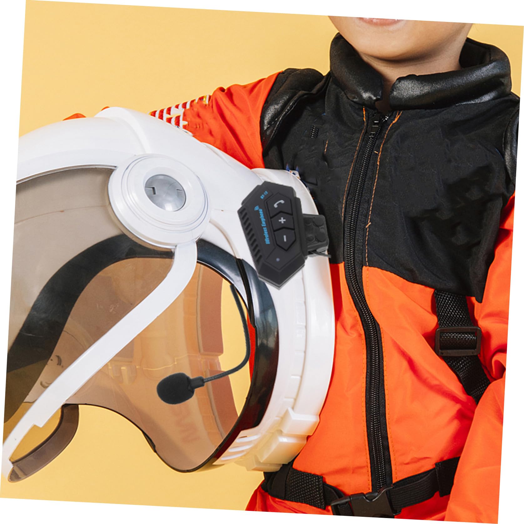 Auricolari Wireless per Casco Moto Impermeabili Risposta Automatica, Leggeri e Confortevoli, Capacità 3.7v/500ma in Plastica per Uso Outdoor su Moto