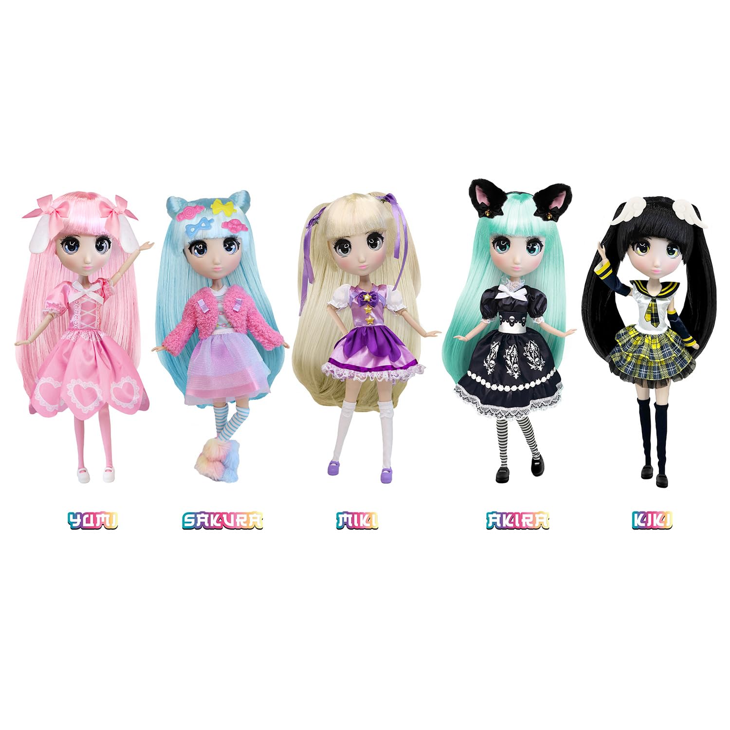 BANDAI – Shibajuku – Muñeca Kiki 30 cm – Licencia Oficial Shibajuku Anime – Muñeca Grande Kawai Estilo Japón – Muñeca coleccionista Edición Kiki con Accesorios – Juguete Infantil de 3 años y + –