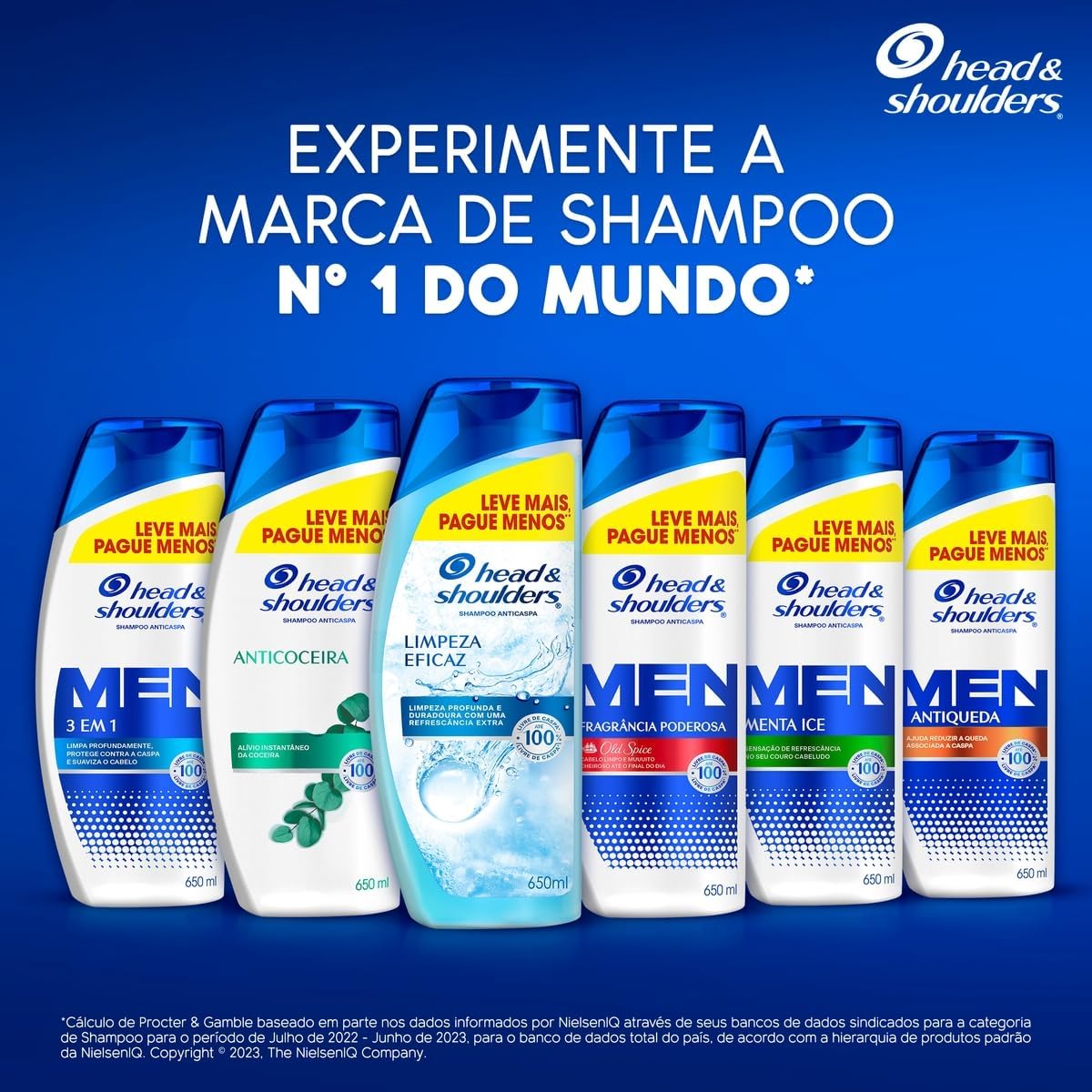 Shampoo Anticaspa Head & Shoulders Menta Ice 650 ml