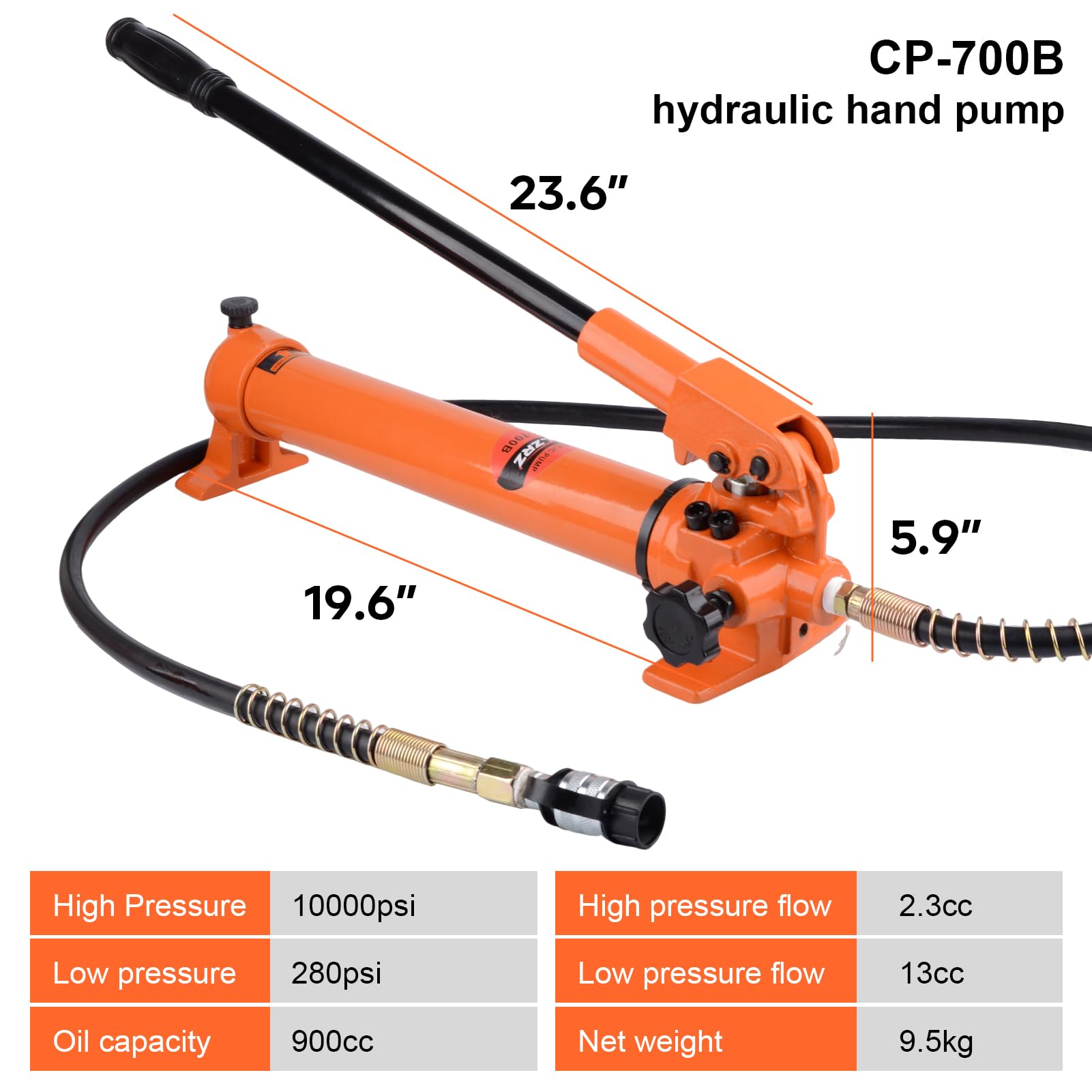Hydraulic Hollow Jack Cylinder 20T Hydraulic Ram Cylinder 2" Stroke Porta Power Ram Single Acting Lifting Cylinders For Machinery Shipbuilding - View #5