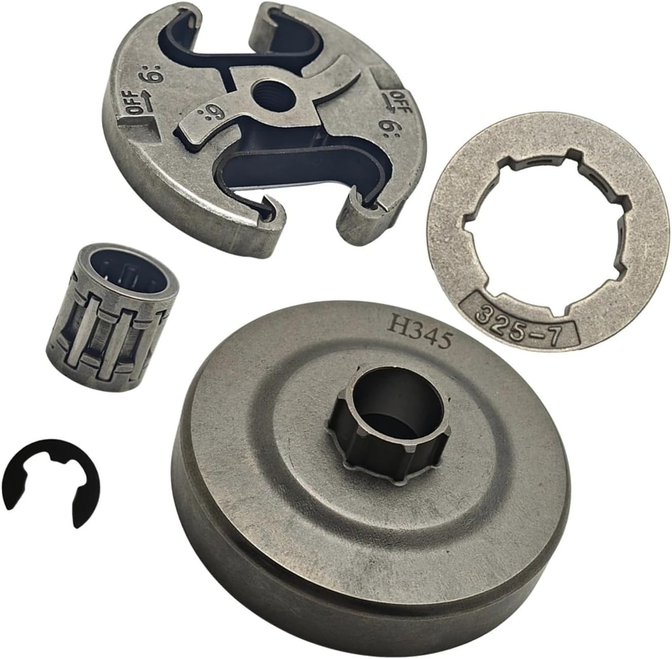 Clutch Drum Sprocket Rim Needle Bearing Kit Fit for 340 345 346XP 350 351 353 365 445 450E OEM 537110503