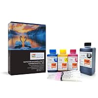 BLUE SWAN Kit di Ricarica Inchiostro 550ml – Compatibile con Cartucce Canon PG