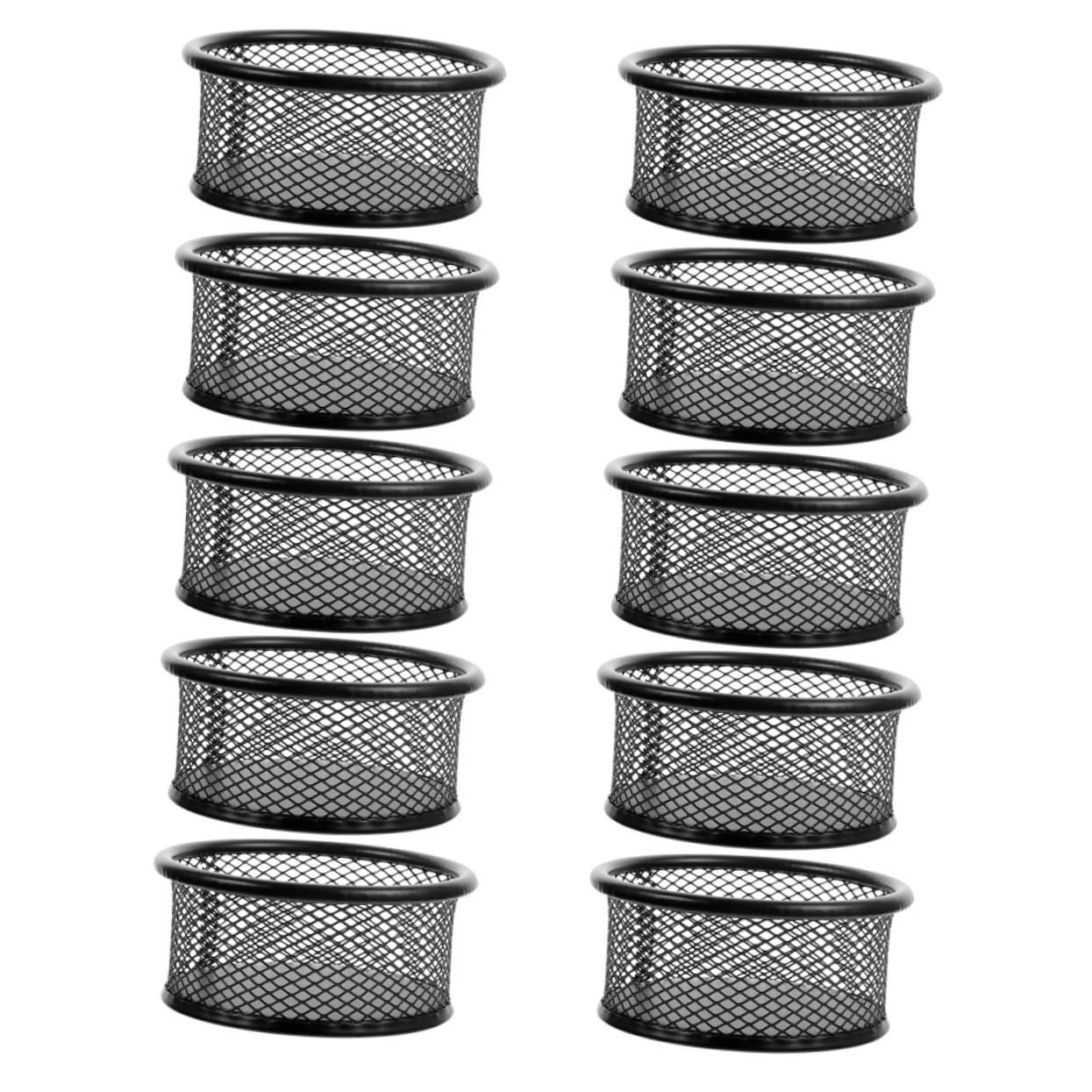 Porte-trombones et petits accessoires en métal noir pour bureau à la maison ou agence